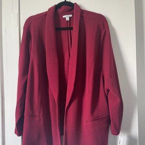 Bar III - PLUS SIZE 3X - Boyfriend Jacket -Color Wine